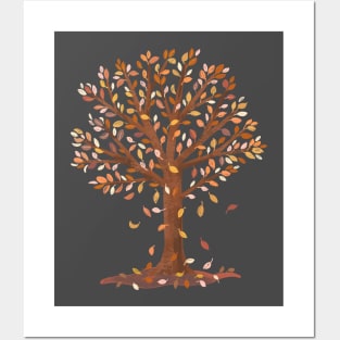 Fall Tree Posters and Art